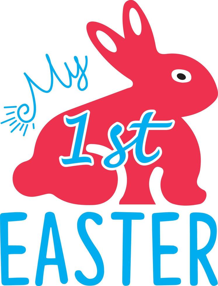 My 1st Easter vector