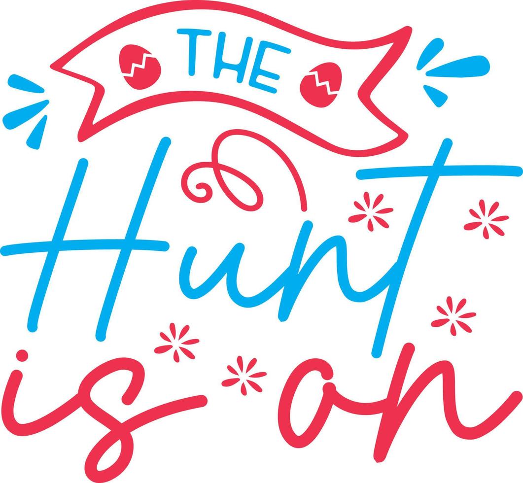 The Hunt is on vector