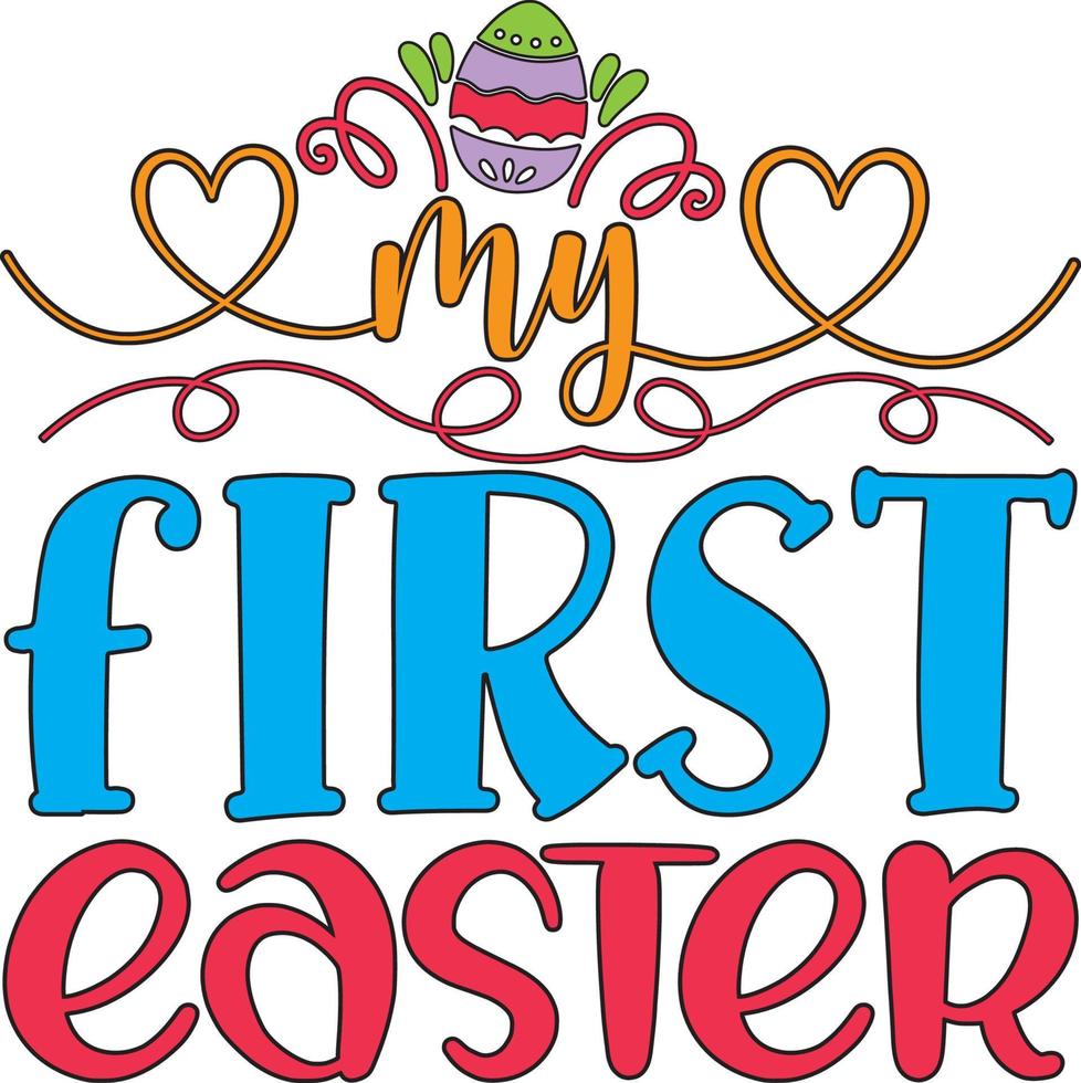 my first Easter vector