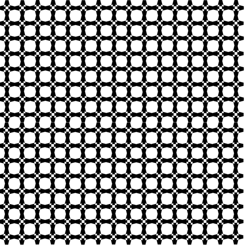 Black and White Checkered Pattern editable vector