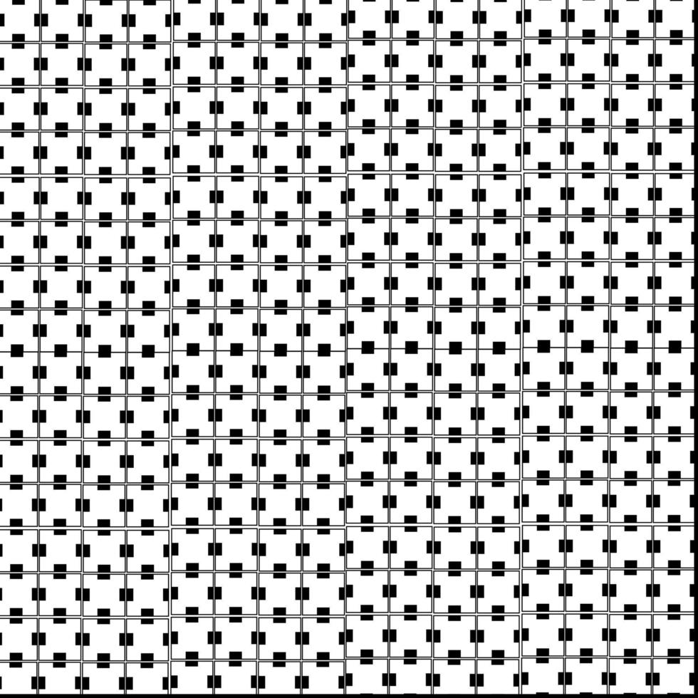 Black and White Checkered Pattern editable vector