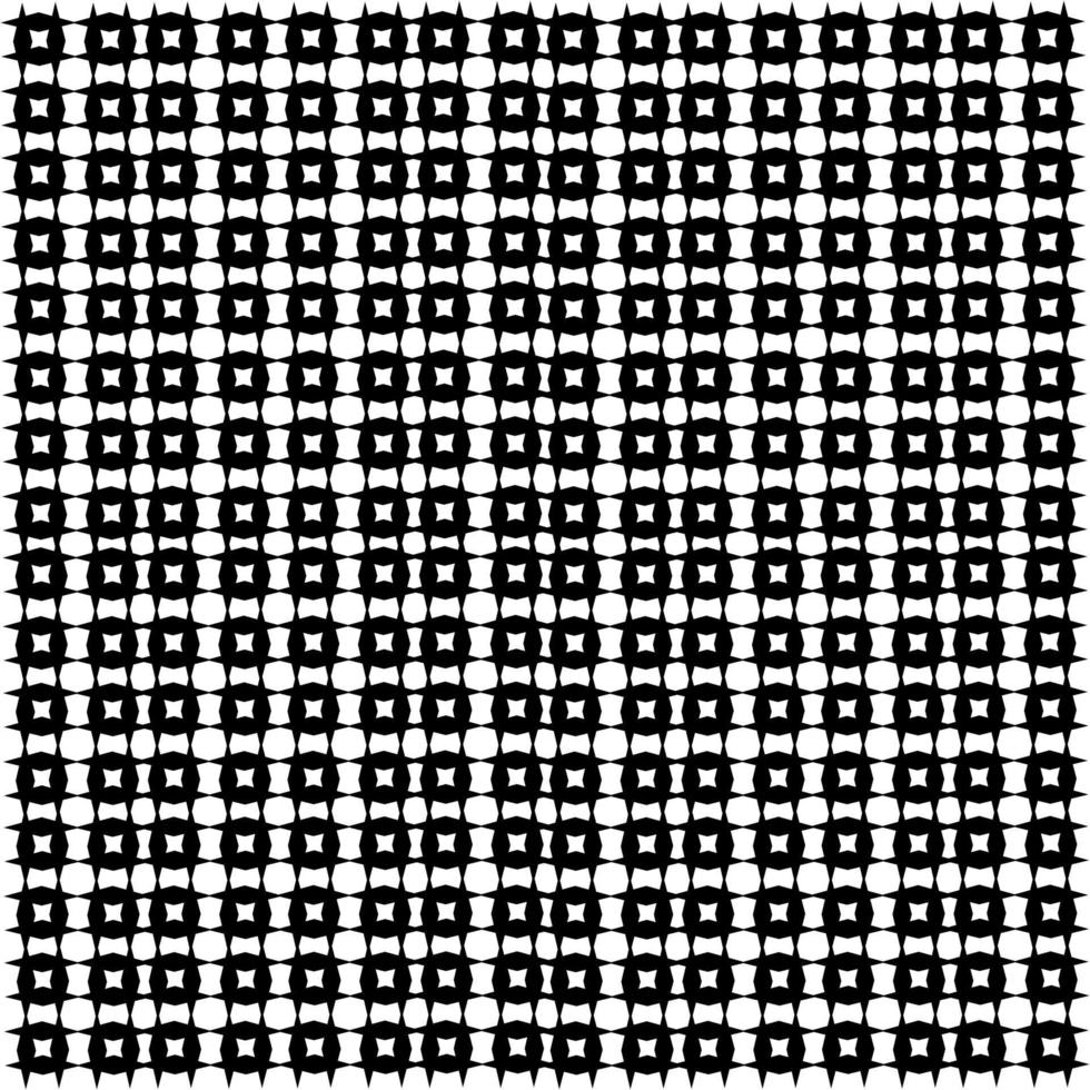 Black and White Checkered Pattern editable vector