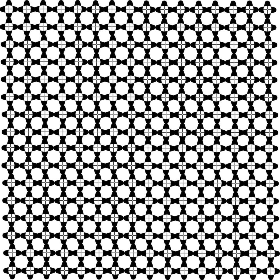 Black and White Checkered Pattern editable vector