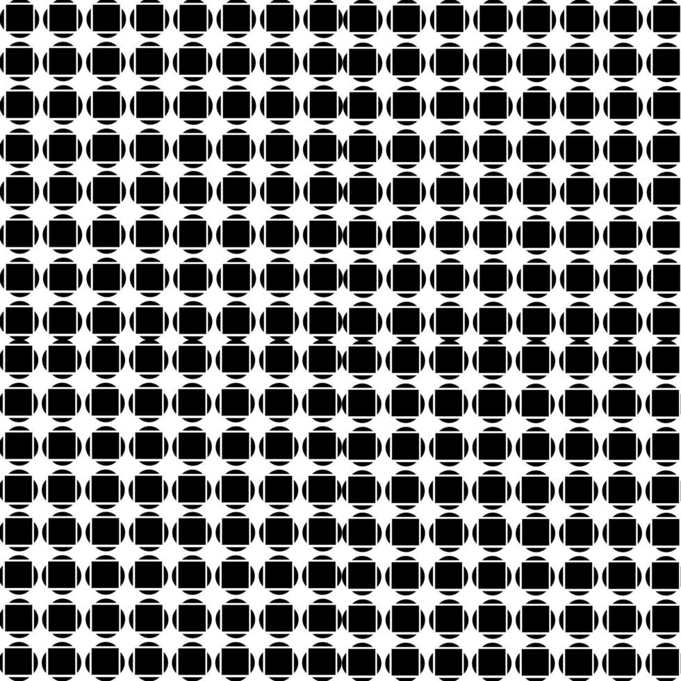 Black and White Checkered Pattern editable vector