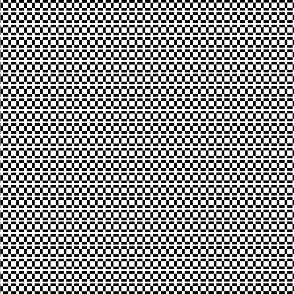 Black and White Checkered Pattern editable vector