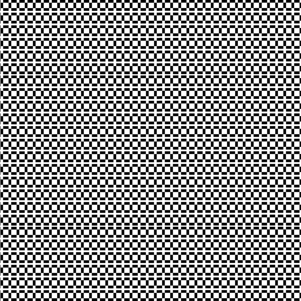 Black and White Checkered Pattern editable vector