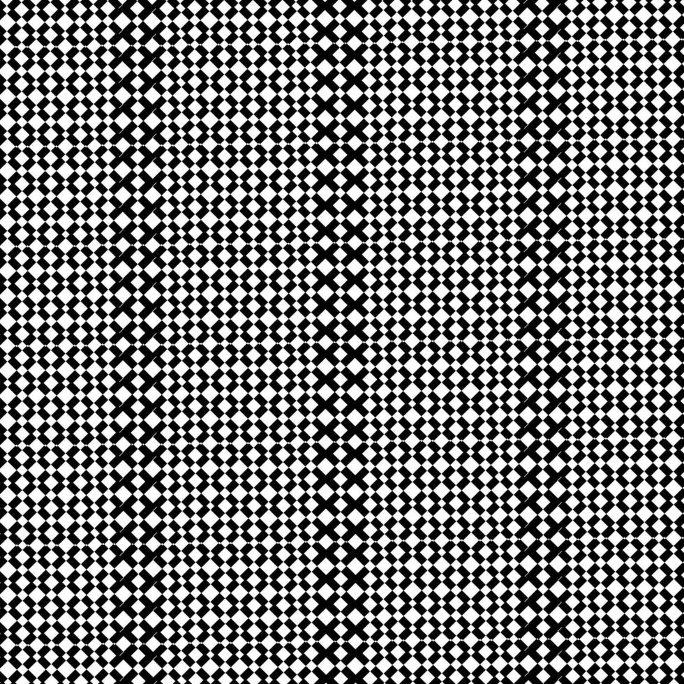 knitted Pattern Black and White vector
