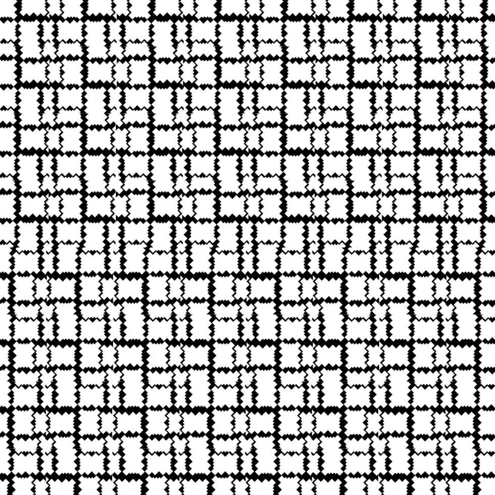 Black and White Checkered Pattern editable vector