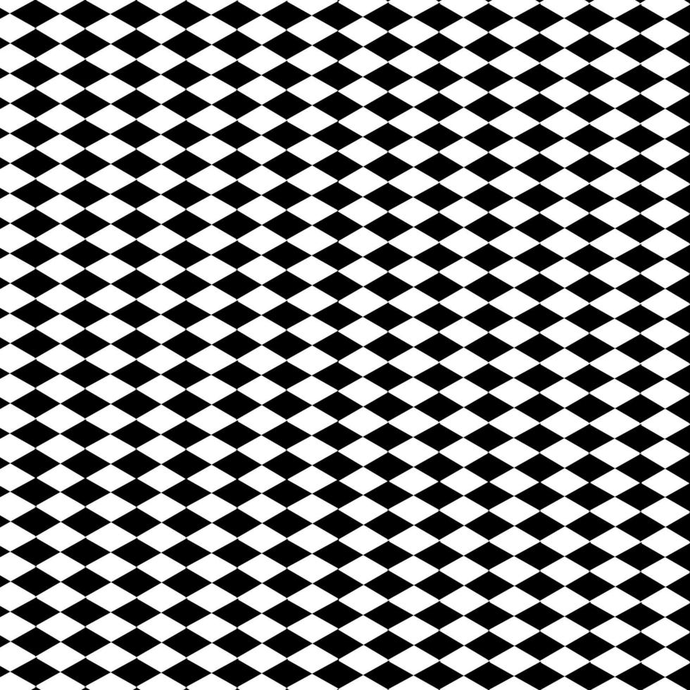 Black and White Checkered Pattern editable vector