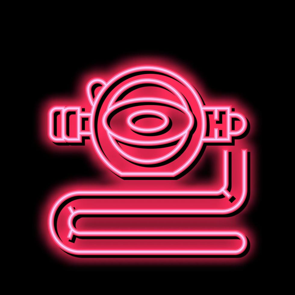 diver breath tool color icon vector illustration