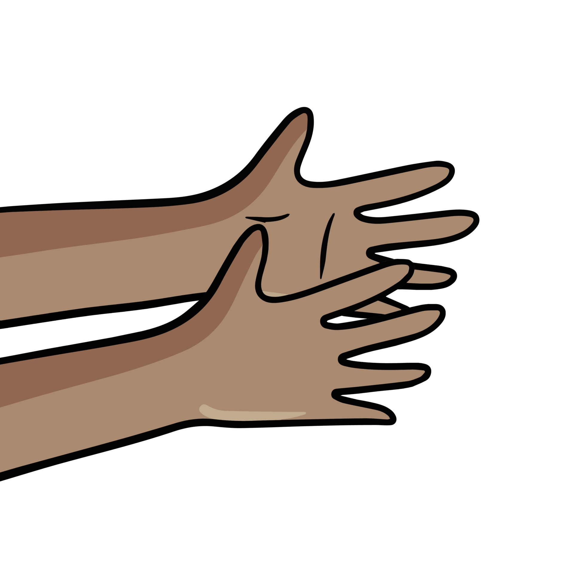 manos obtener a tomar algo. dando gesto. dibujos animados ilustración