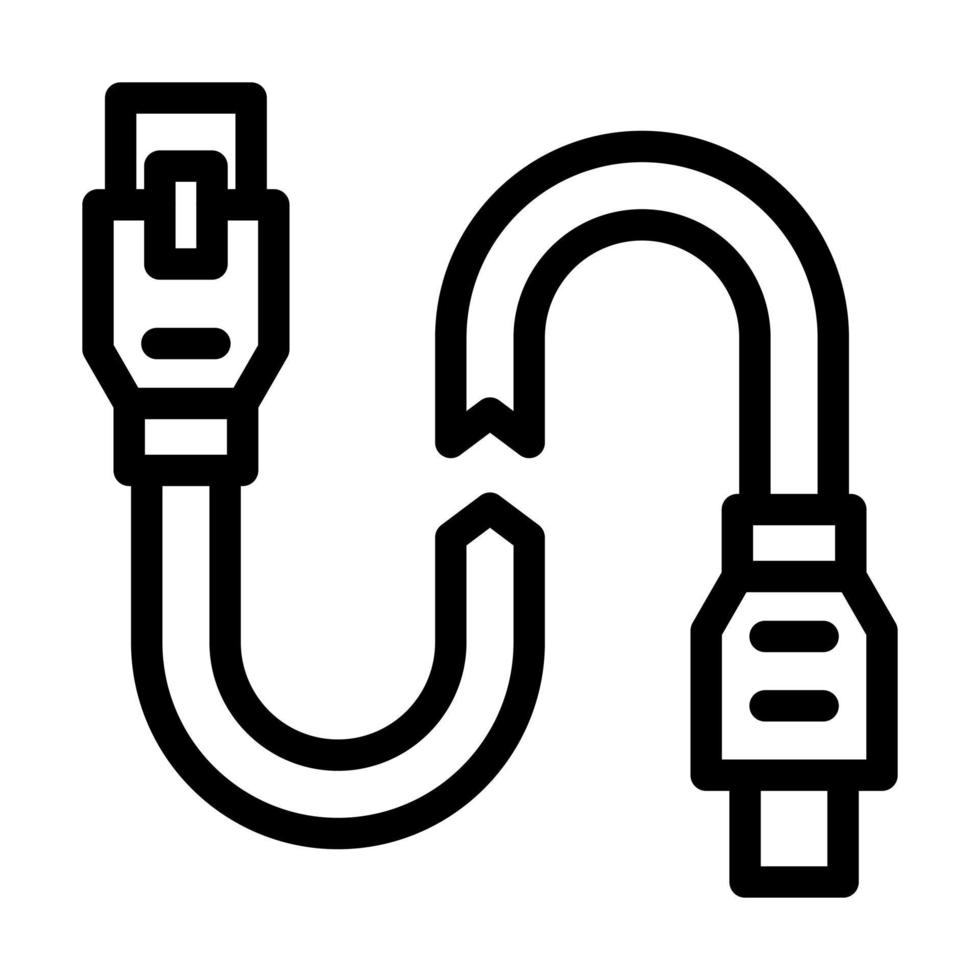 Broken Wire Icon Design vector