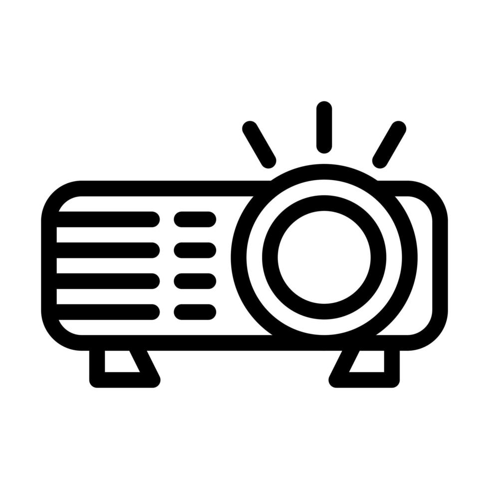 diseño de icono de proyector vector