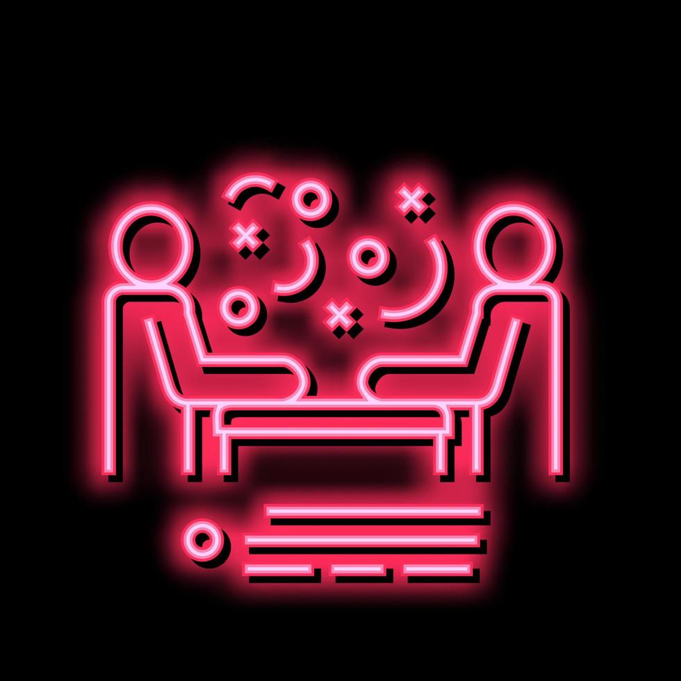 seller and client communication color icon vector illustration