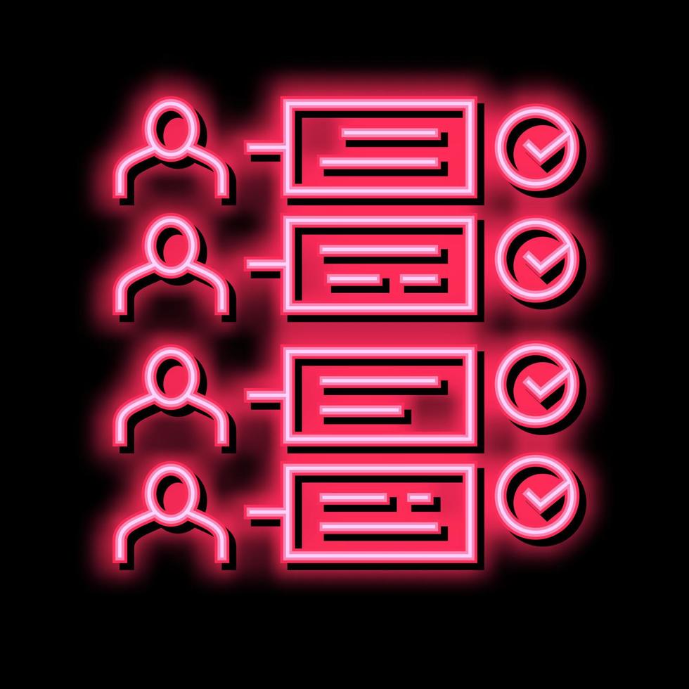 delivery order customer report color icon vector illustration