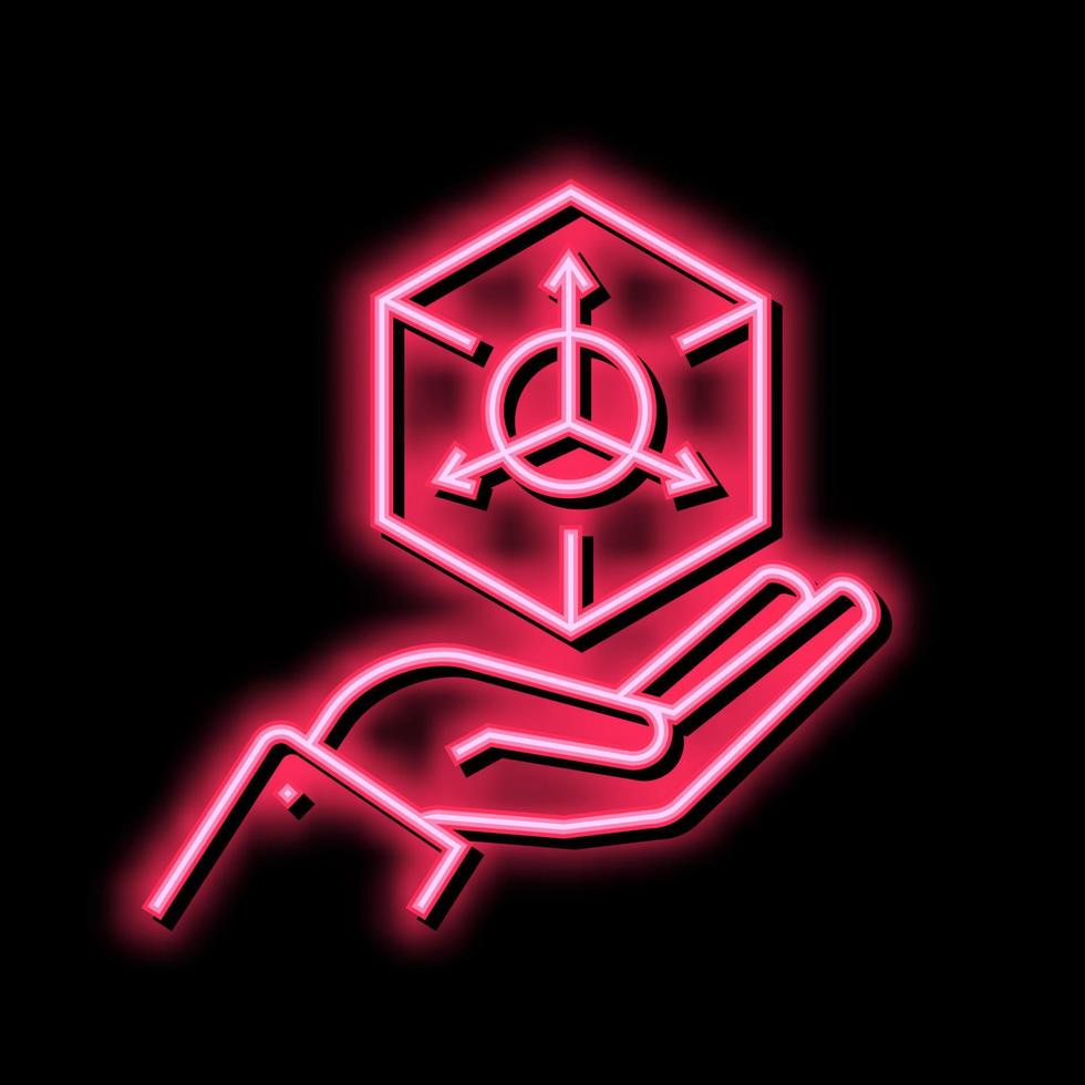 3d modeling color icon vector illustration sign