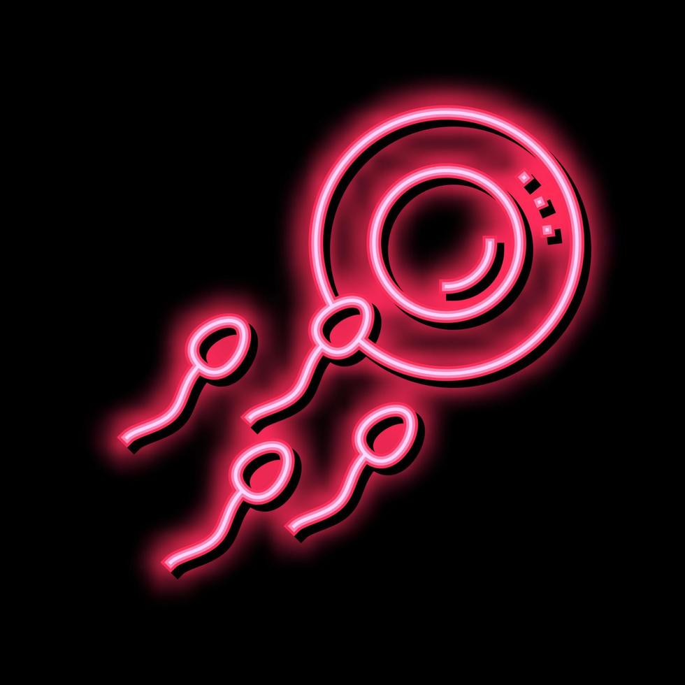 sperm ovum color icon vector illustration sign