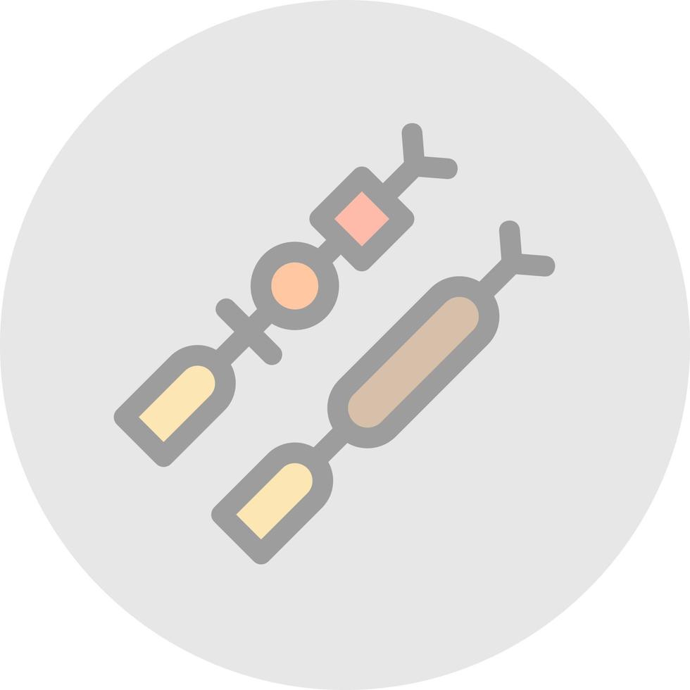 Kebab Vector Icon Design