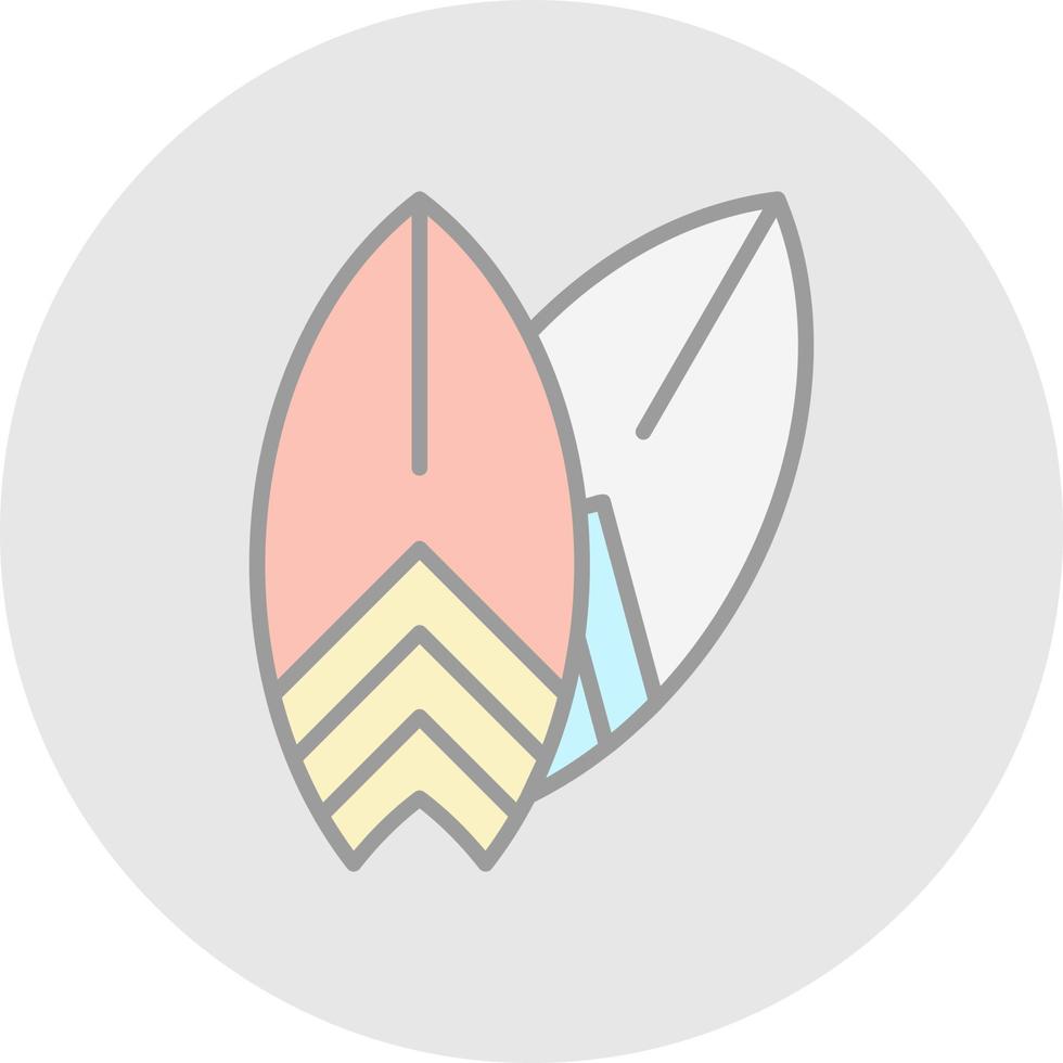 Surfing Vector Icon Design