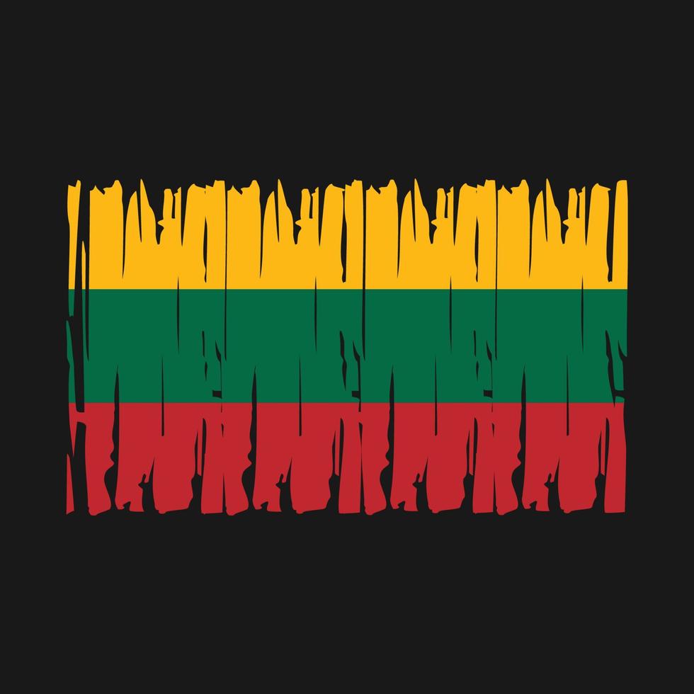 Lithuania Flag Vector