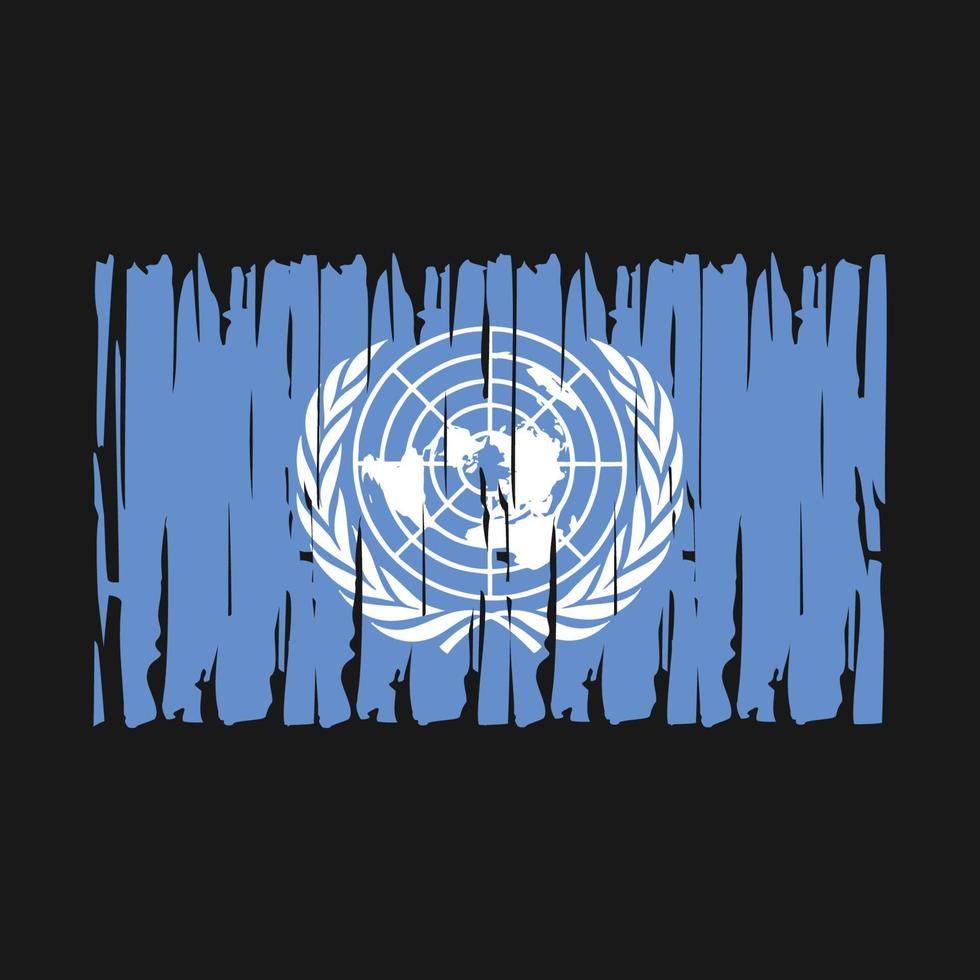 United Nations Flag Vector