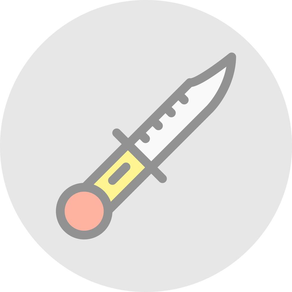 Dagger Vector Icon Design