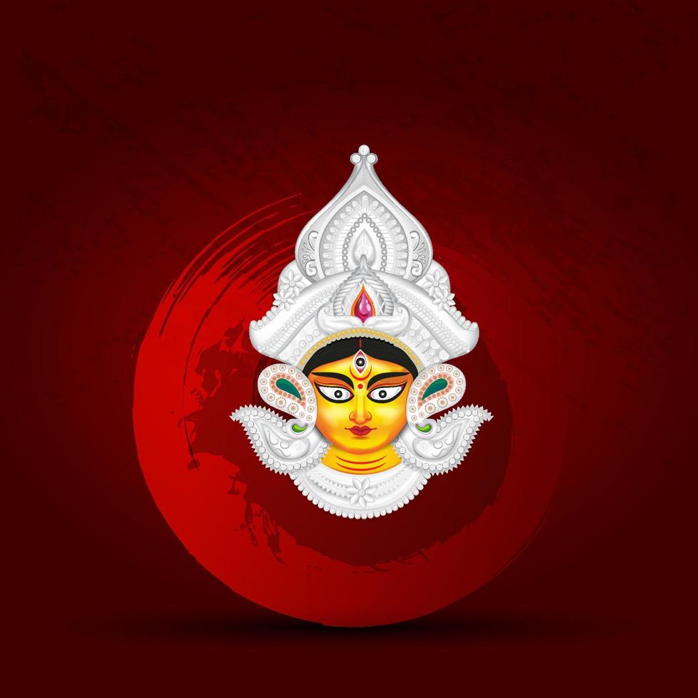 durga puja design, durga puja background, puja art and illustration vector