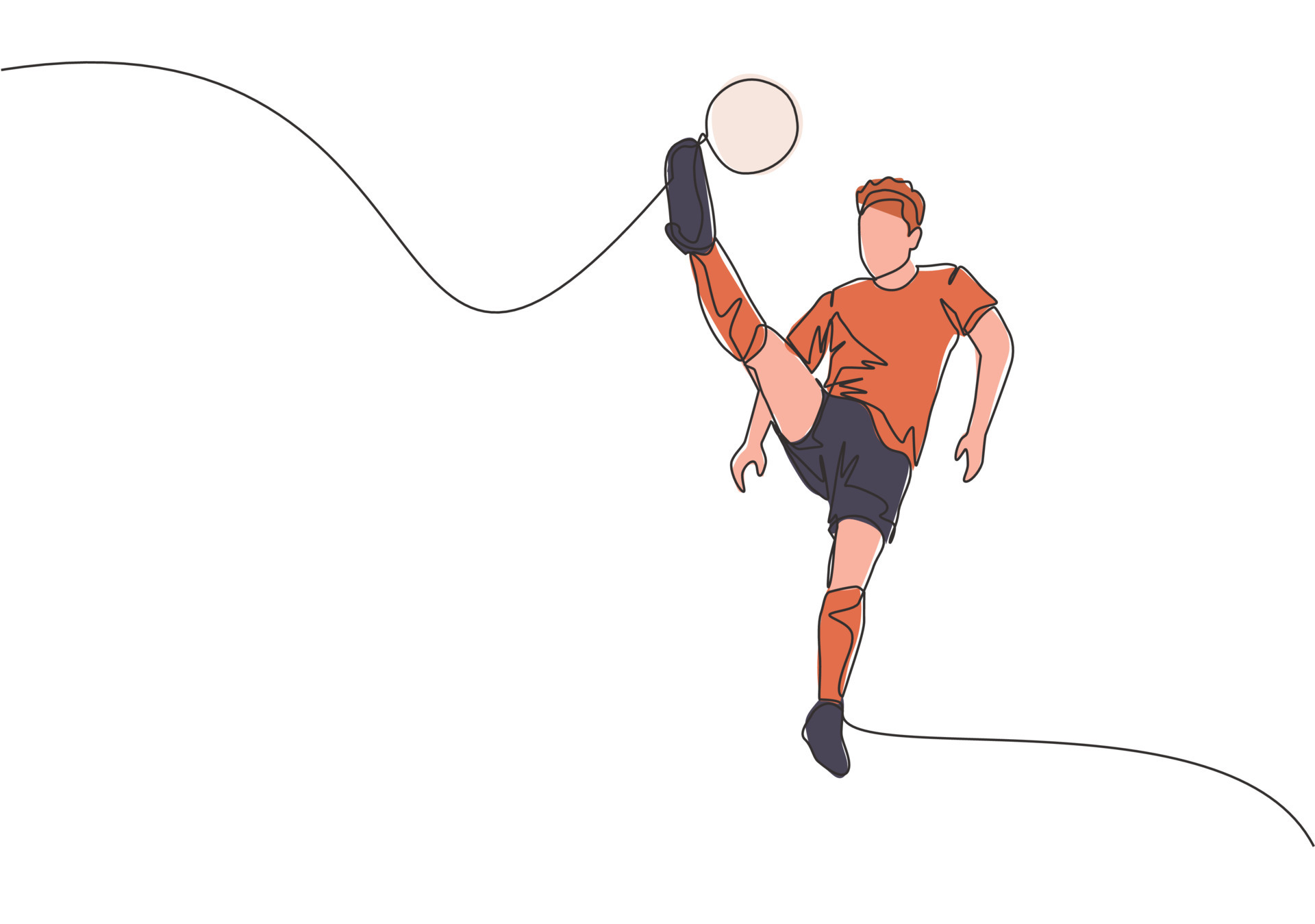 Pencil Drawing Football Match Players Ball Stock Illustration 99935990 |  Shutterstock