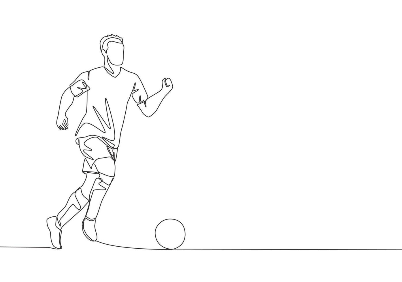 Handwriting text writing Kick Off. Concept meaning start or resumption of  football match in which player kicks ball. Stock Illustration