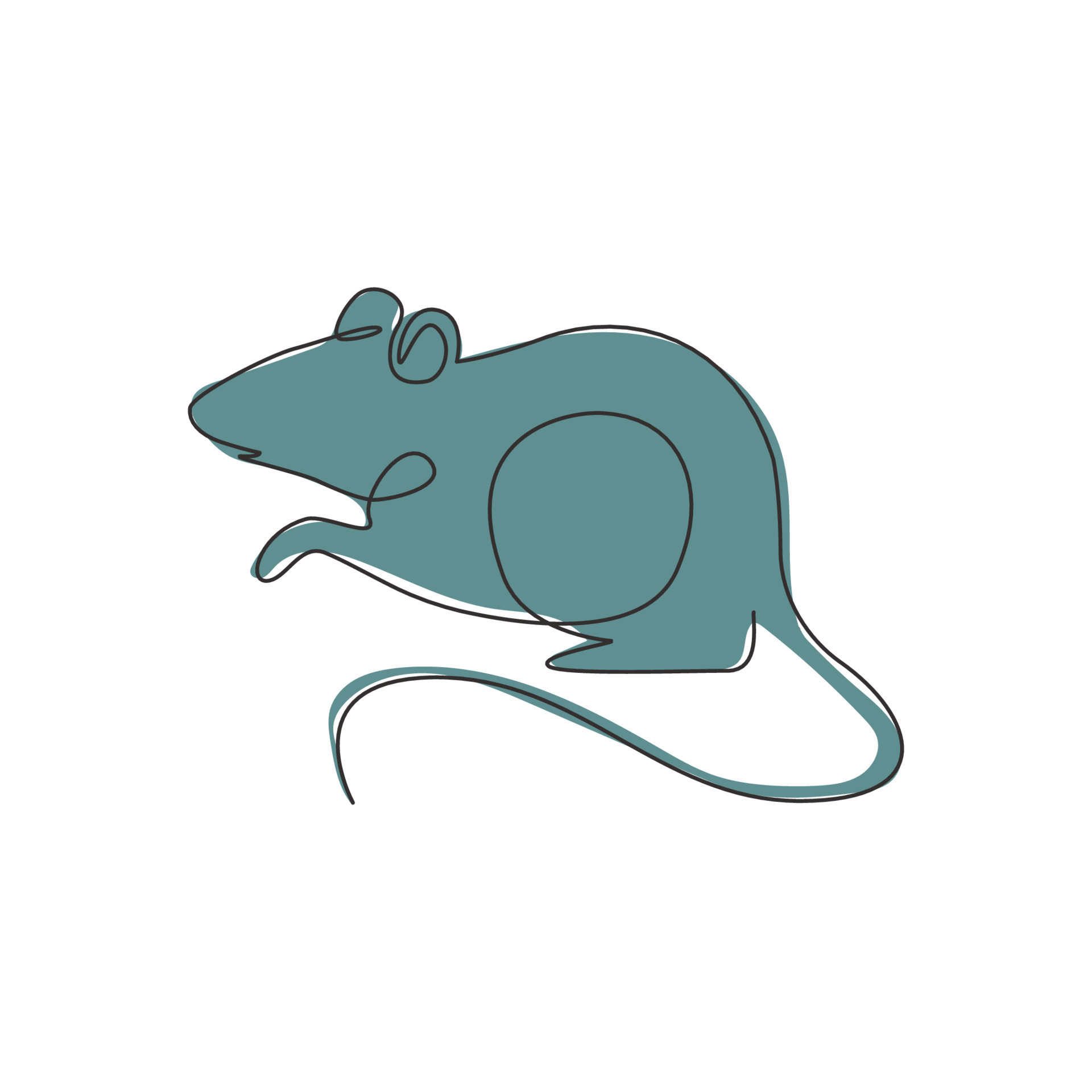 Cute Little Mouse With Big Eyes Coloring Page Outline Sketch Drawing  Vector, Small Animal Drawing, Small Animal Outline, Small Animal Sketch PNG  and Vector with Transparent Background for Free Download