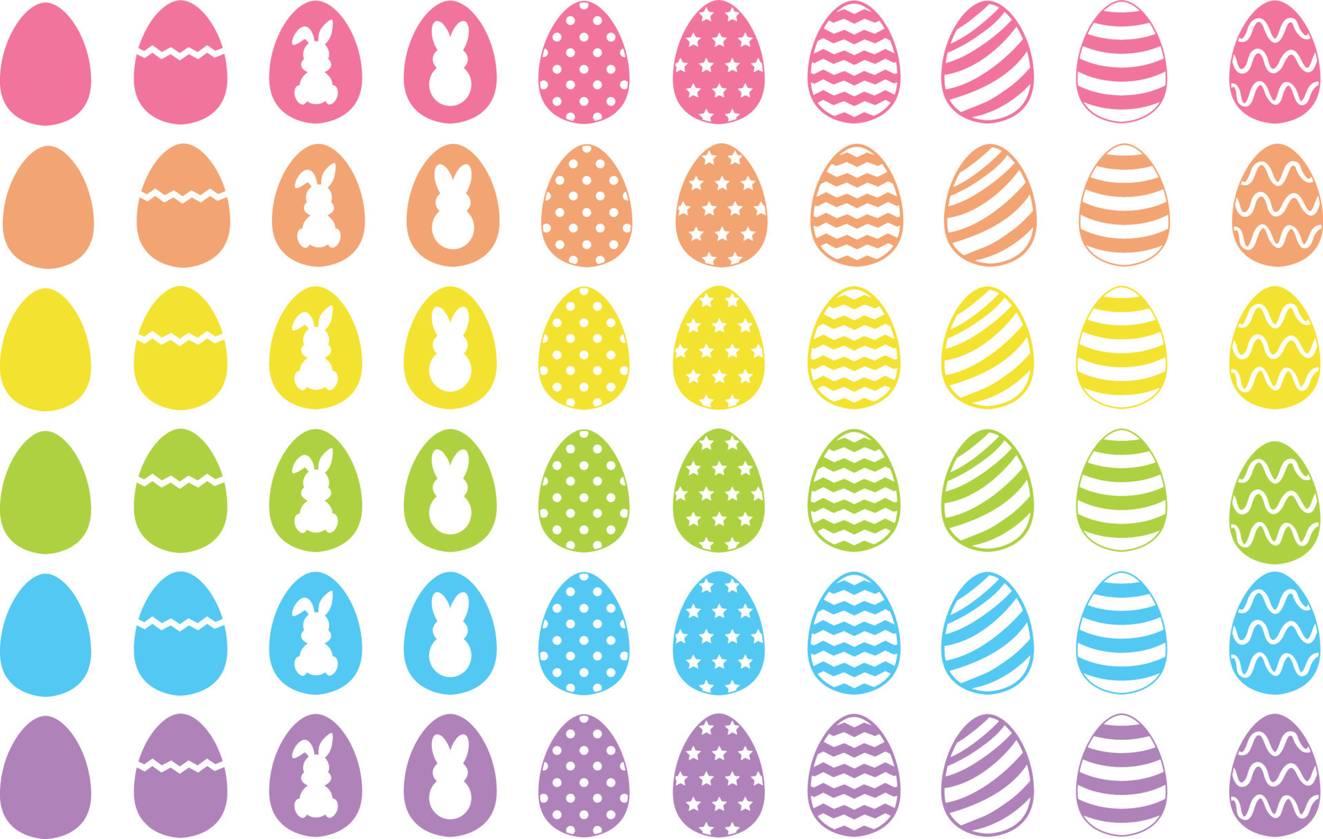 Easter Eggs SVG, Eggs SVG, Easter SVG, Easter Egg Cut File, Egg Clipart