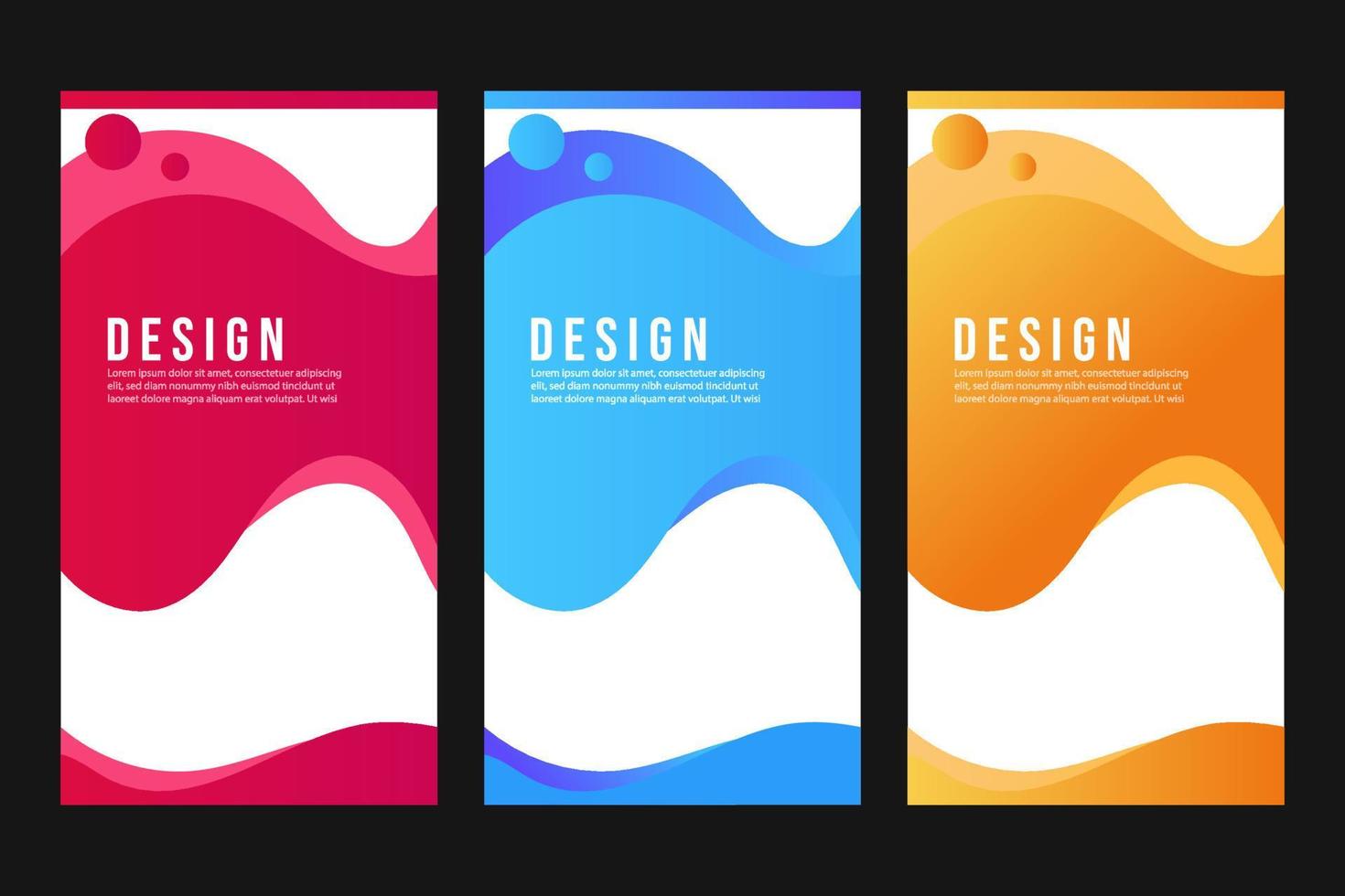 Vector abstract graphic design Banner