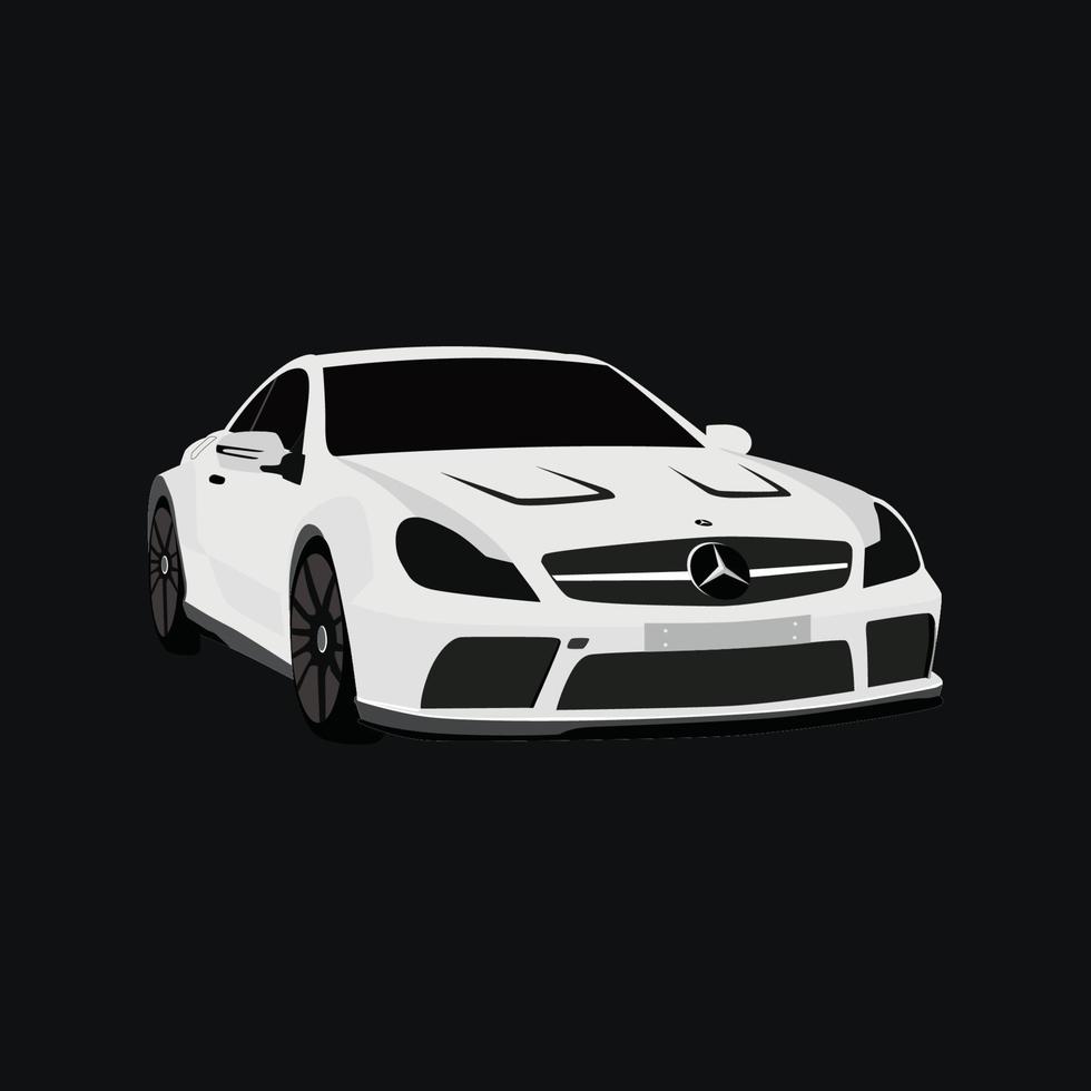 Mercedes SL65 AMG vector