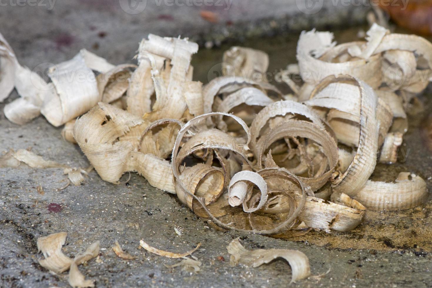 wooden chips detail photo