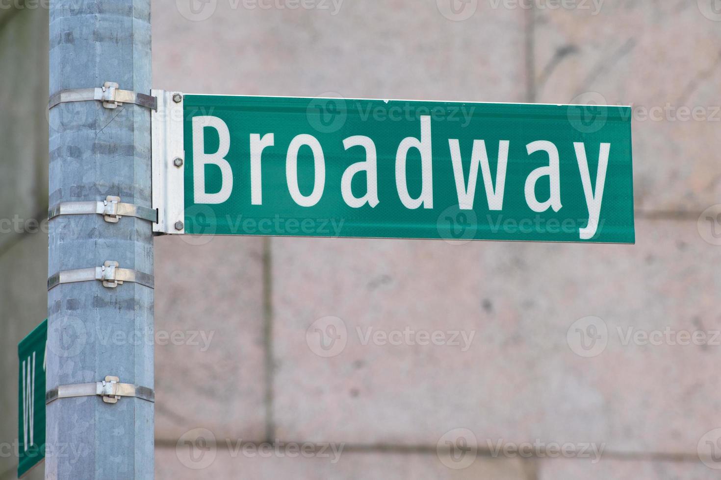 new york street sign Broadway photo