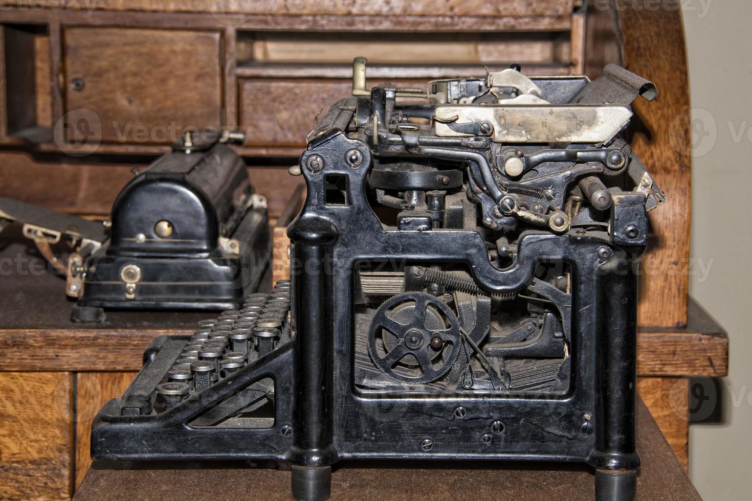 Old Typewriter detail photo