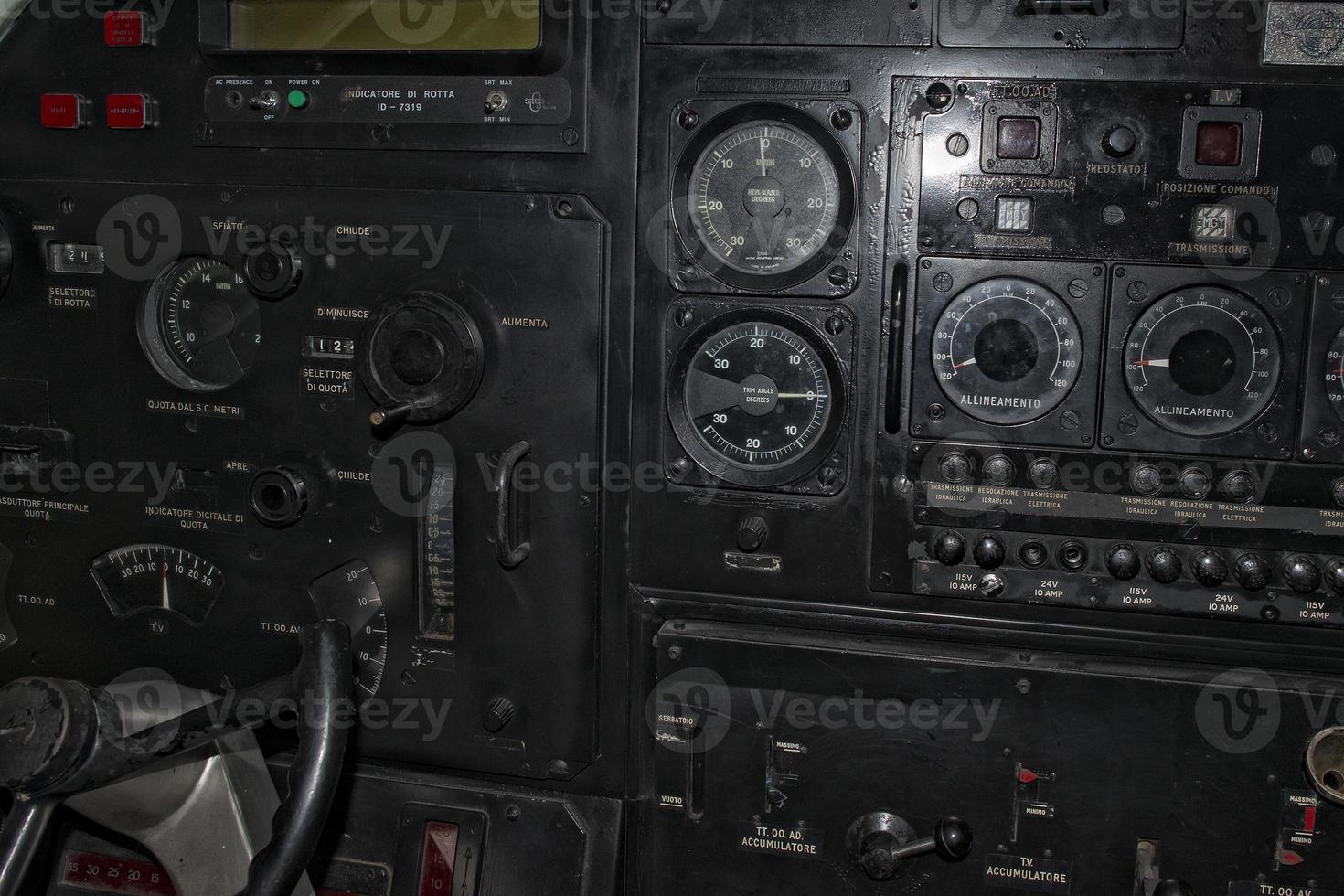 submarine control panel photo