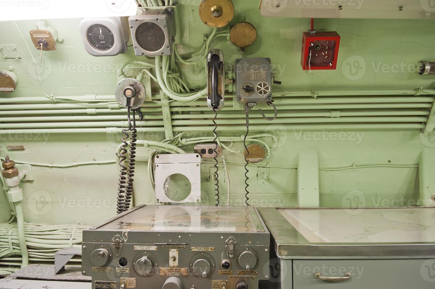 Submarine USS Growler SSG-577 interior view photo