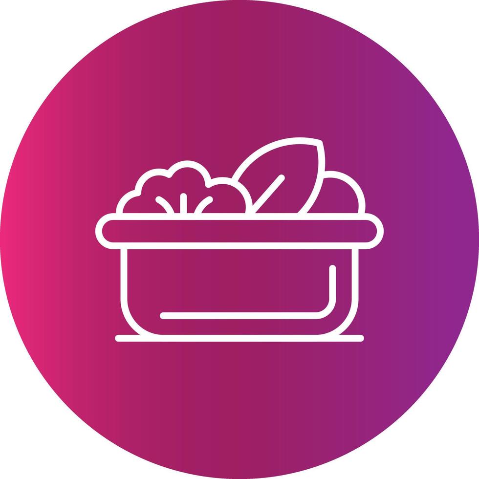Salad Creative Icon vector
