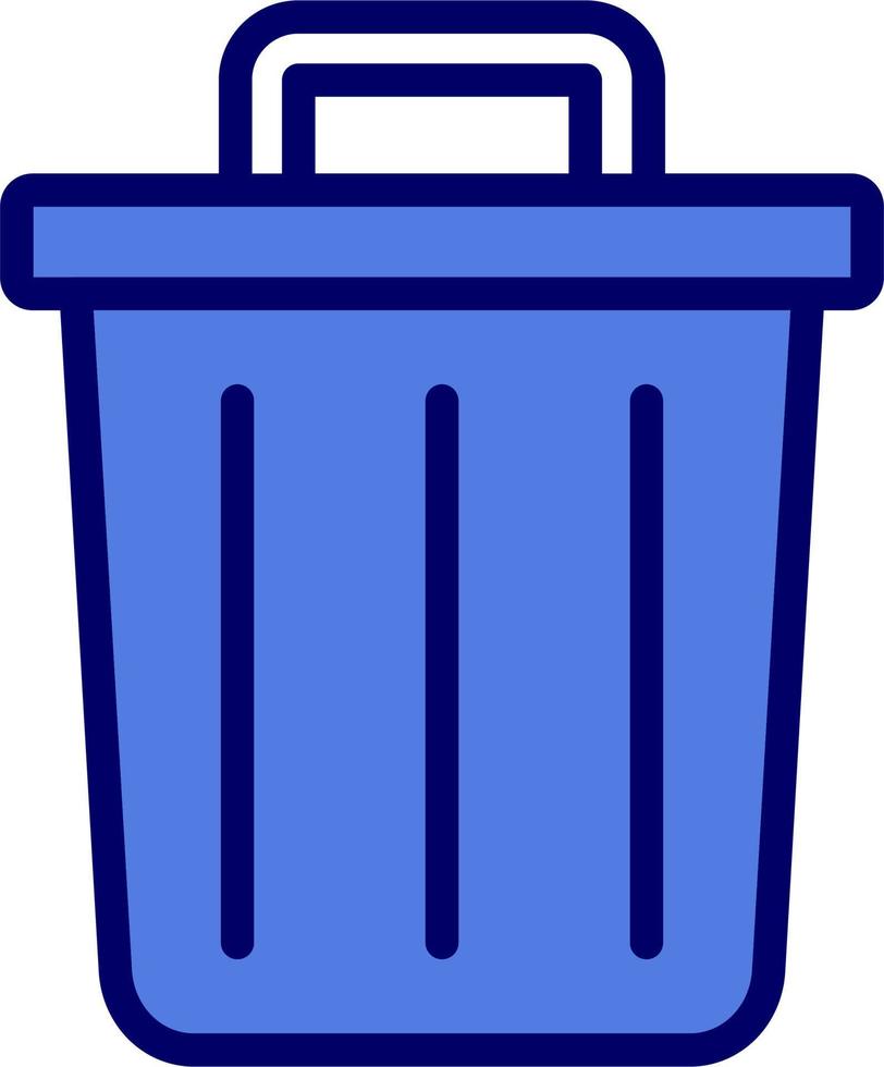 Trash Bin Vector Icon