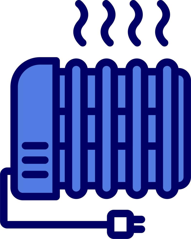 Radiator Heating Vector Icon