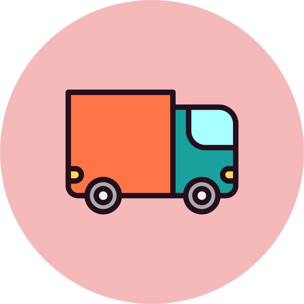 Delivery Truck Vector Icon