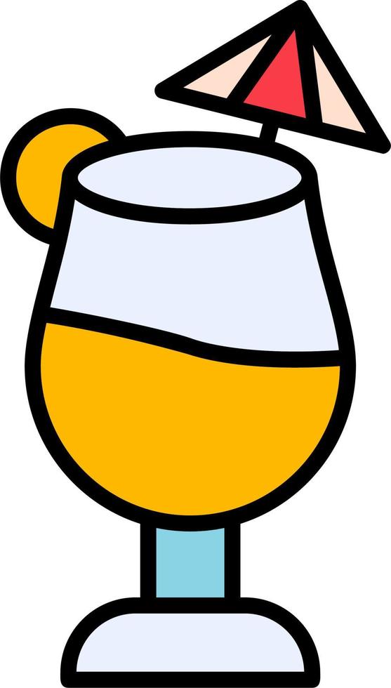 Cocktail Vector Icon