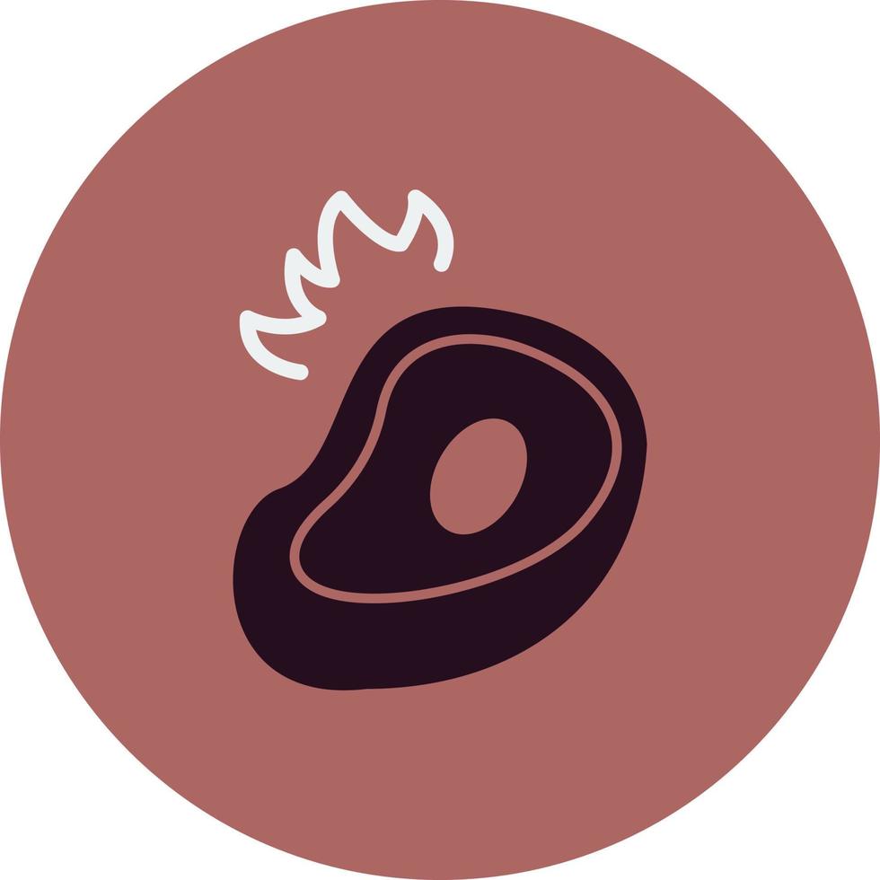 Steak Vector Icon