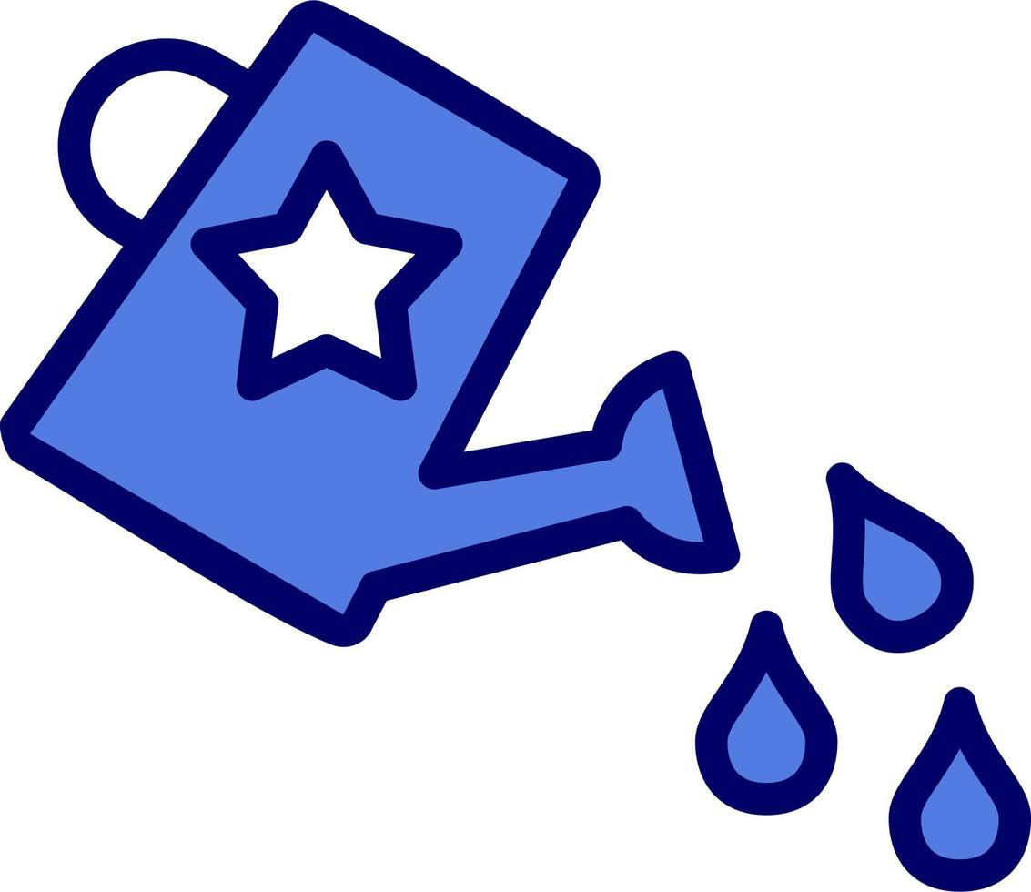 Watering Can Vector Icon