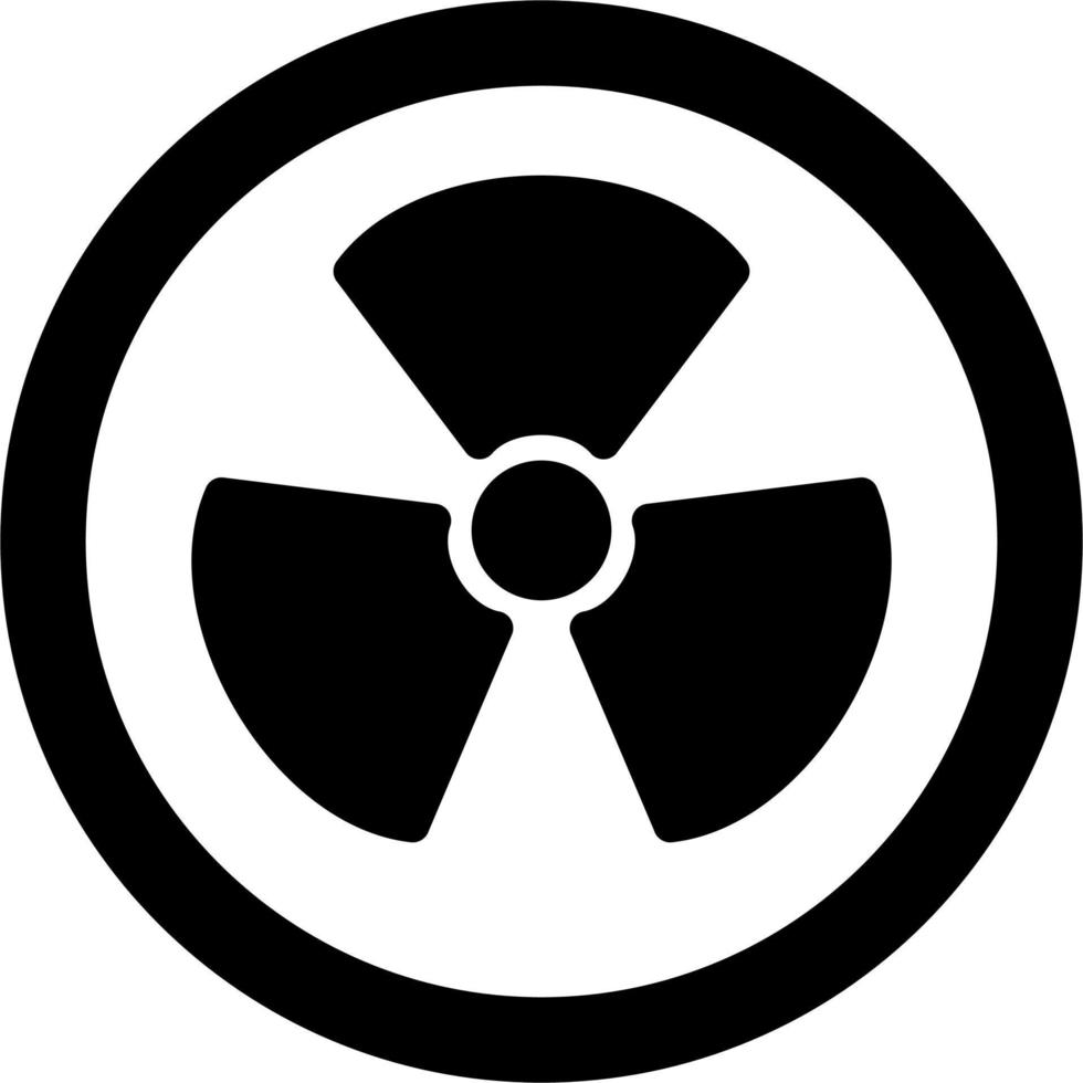 Radiation Vector Icon