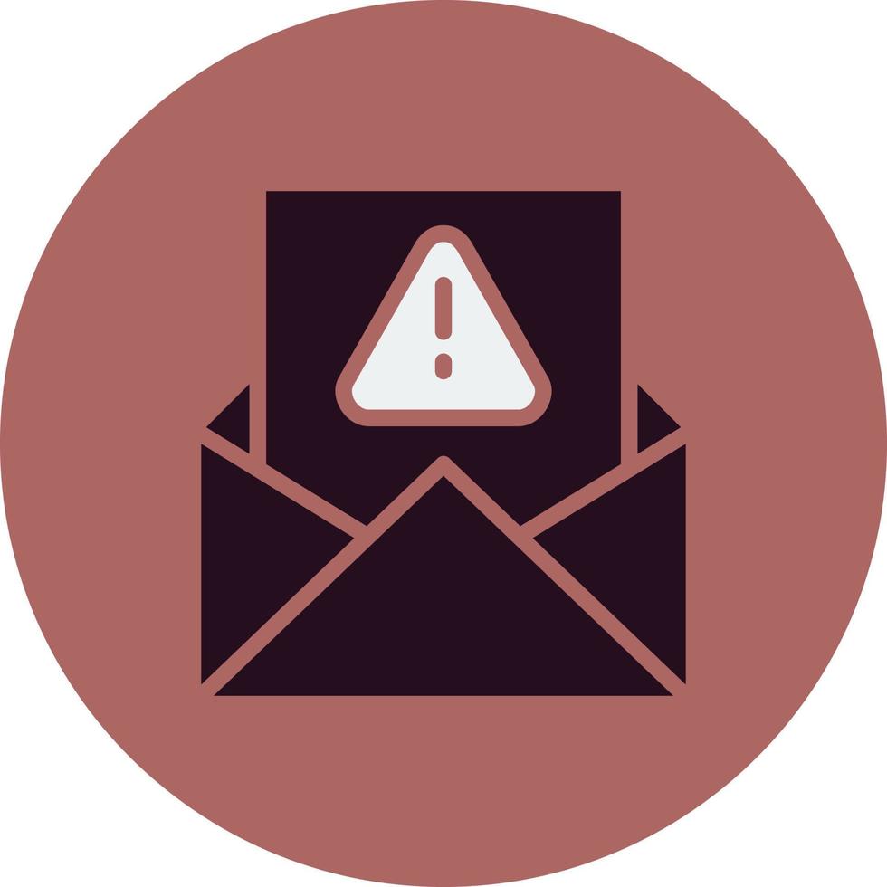 Spam Warning Vector Icon