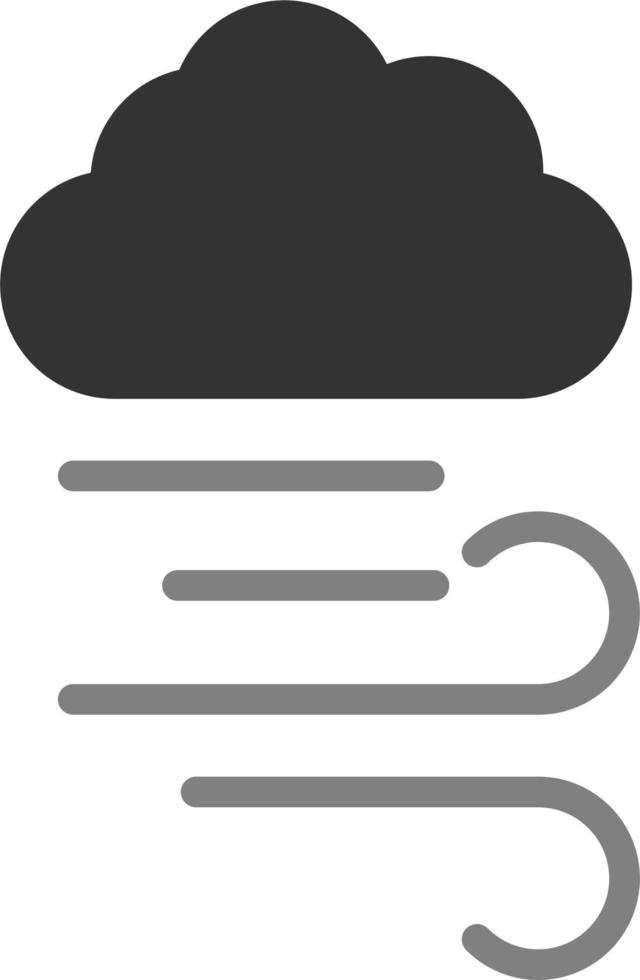 Windy Vector Icon