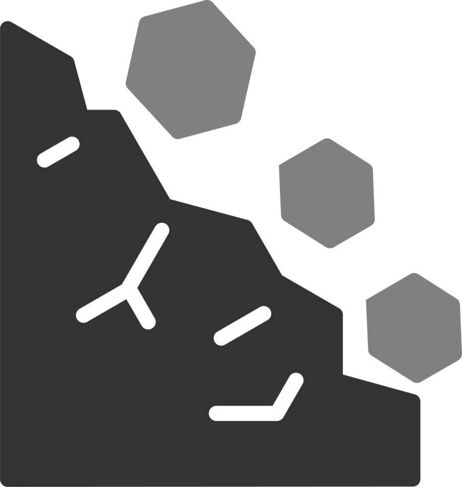 Landslide Vector Icon