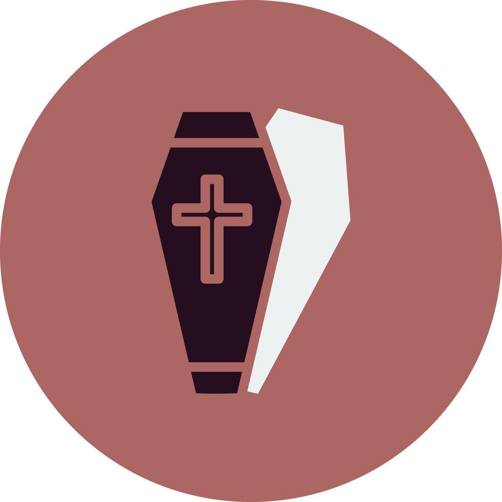 Coffin Vector Icon